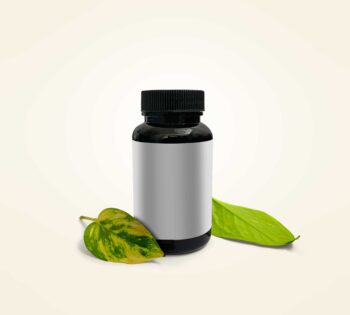 pill bottle mockup